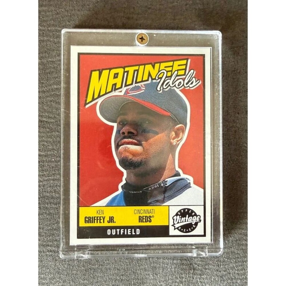 Ken Griffey Jr. framed Upper Deck Matinee Idols